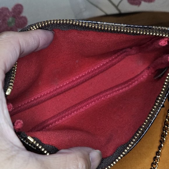 BUNDLE Mini Pochette Accessories and 6Key Multicles Wallet Louis Vuitton - Picture 13 of 14